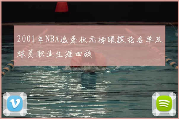 2001年NBA选秀状元榜眼探花名单及球员职业生涯回顾