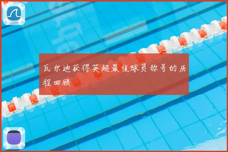 瓦尔迪获得英超最佳球员称号的历程回顾